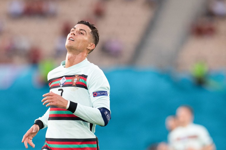 Cristiano Ronaldo, auteur de 5 buts à l'Euro 2020.