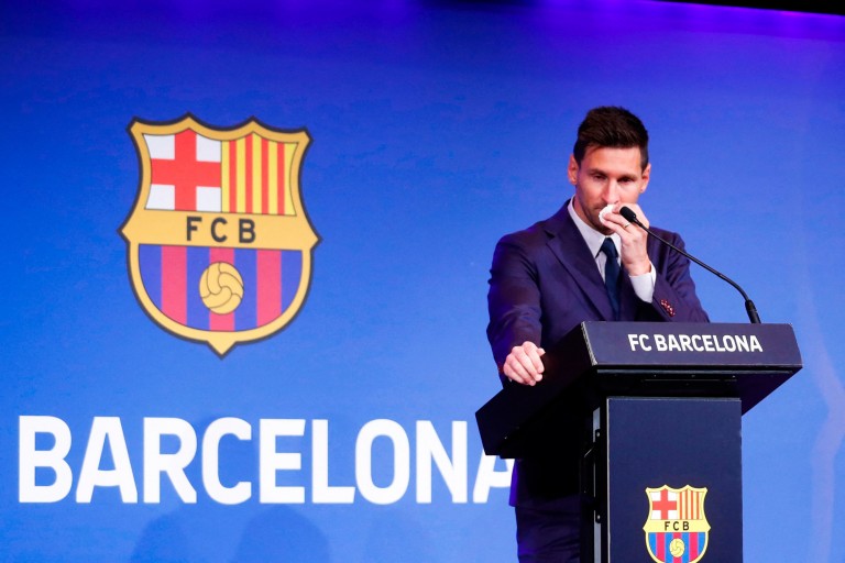 Lionel Messi confirme les discussions avec le PSG.
