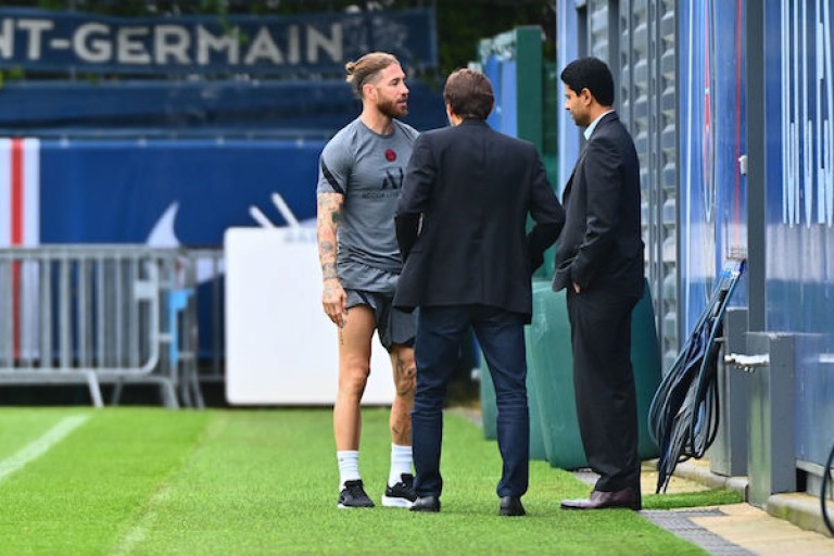 Sergio Ramos « continue son travail de reprise » au PSG.
