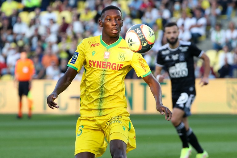 Randal Kolo Muani, attaquant du FC Nantes.