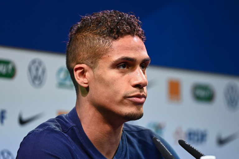 Défenseur de l'équipe de France, Raphaël Varane était en conférence de presse.