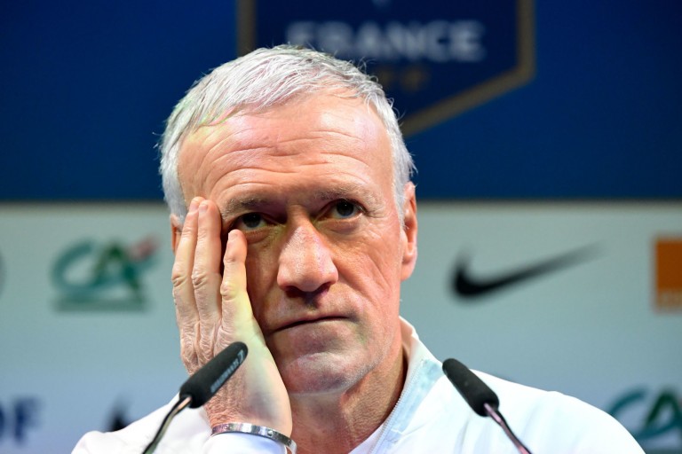 Didier Deschamps, sélectionneur de l'Equipe de France. 