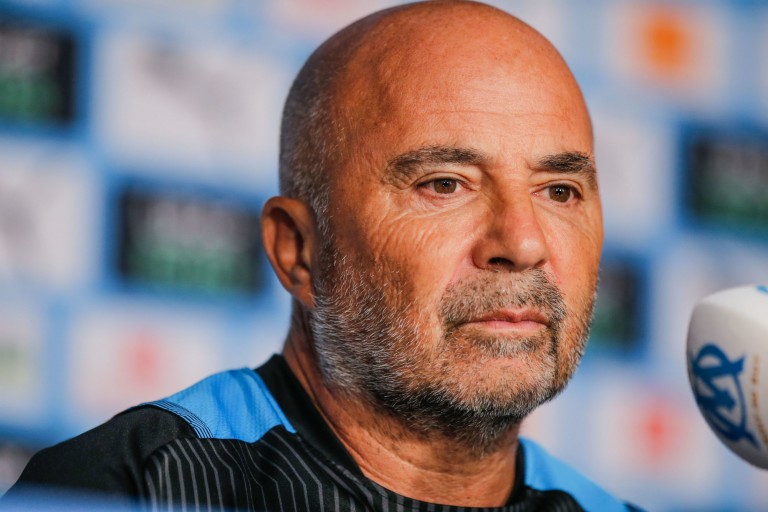 Présent en conférence de presse, Jorge Sampaoli a livré son sentiment sur le choc OM-Lazio.