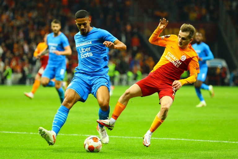 Les deux joueurs de l'OM, William Saliba et Gerson sont passés à côté de leur match face à Galatasaray.