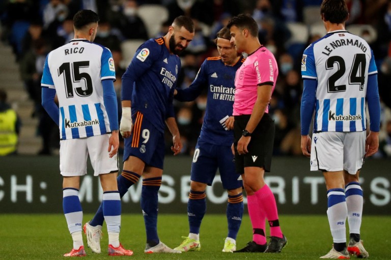 Karim Benzema blessé contre la Real Sociedad