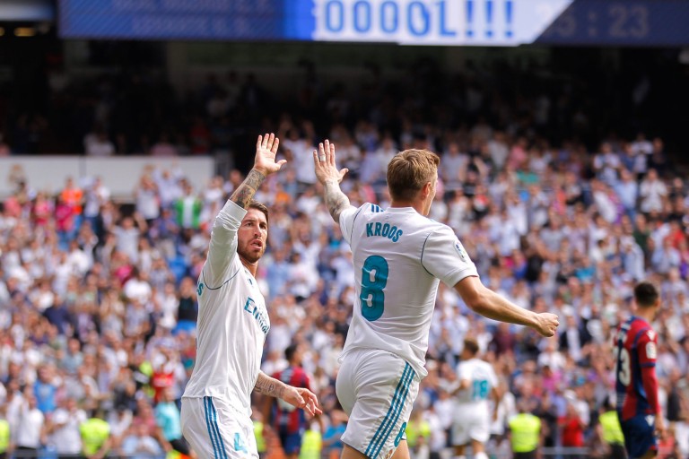 Sergio Ramos et Toni Kroos vont se rencontrer en Ligue des champions lors de PSG-Real Madrid.