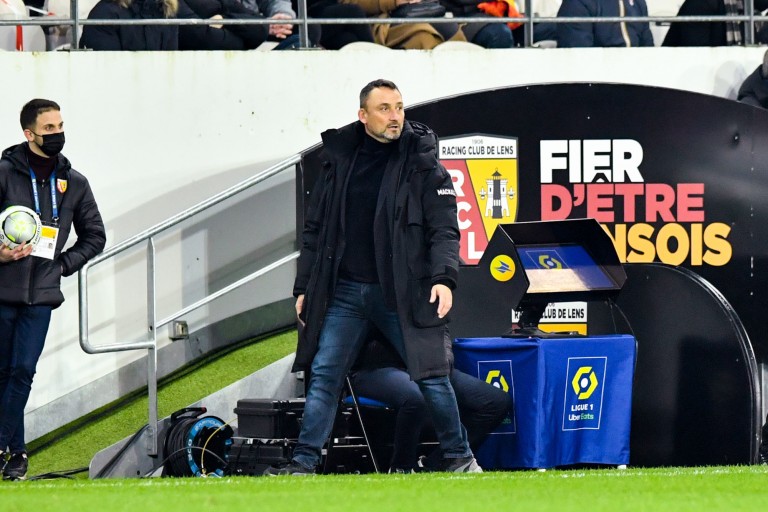Franck Haise, entraîneur du RC Lens.