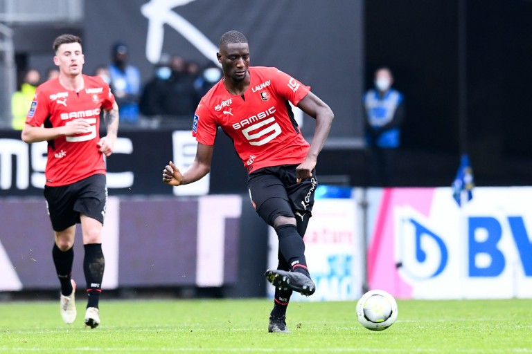 Serhou Guirassy, attaquant du Stade Rennais convoité par l'ASSE.