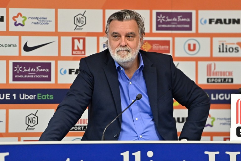 Laurent Nicollin, président du Montpellier HSC.