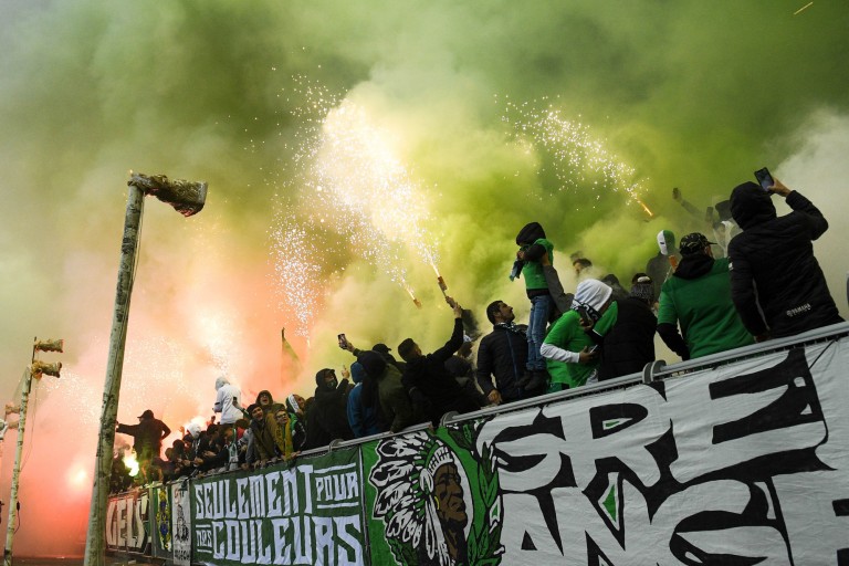 Green Angels, groupe de supporters ultras de l'ASSE.