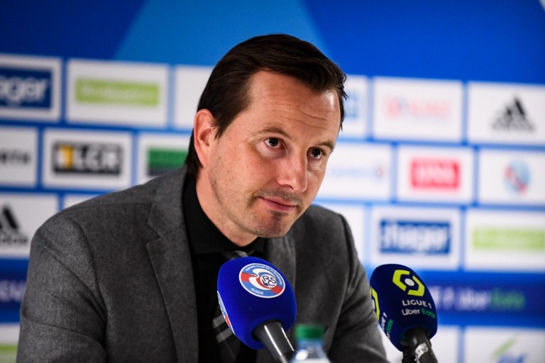 Julien Stephan, coach du RC Strasbourg.