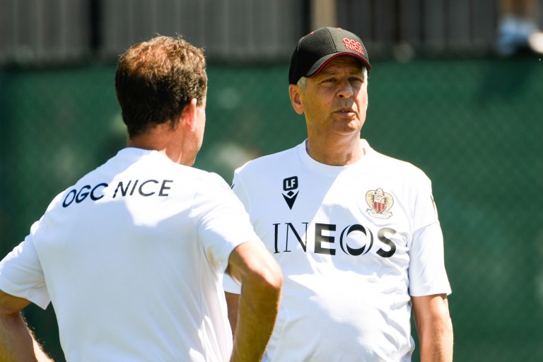 Lucien Favre, nouvel entraîneur de l'OGC Nice.