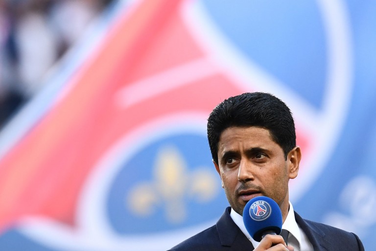 PSG Mercato : Nasser Al-Khelaïfi, président du Paris SG.