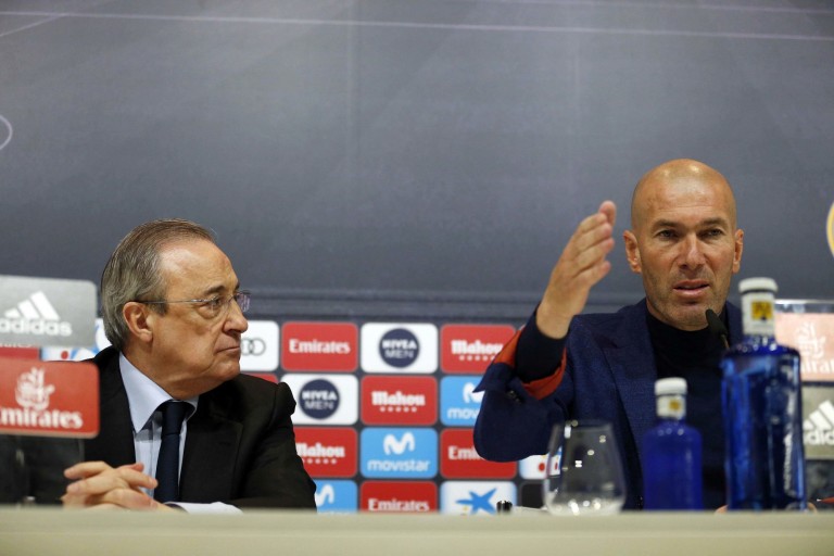 PSG Mercato : Florentino Pérez n’y croit pas pour Zidane et le Paris SG.