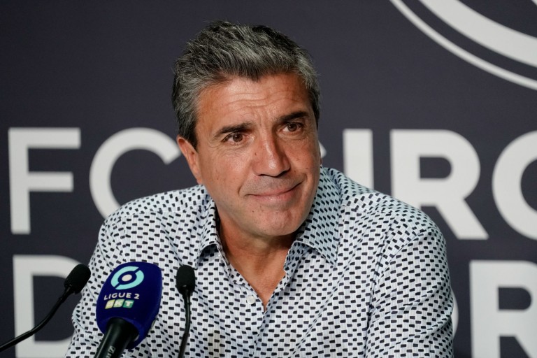 David Guion, entraîneur des Girondins de Bordeaux.