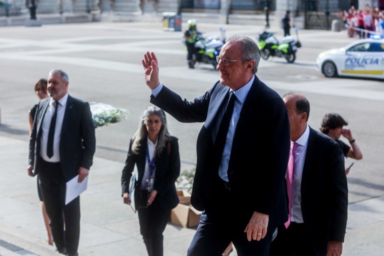 Le président du Real Madrid, Florentino Perez, a laissé Isco partir libre.