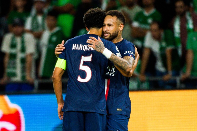 PSG-Nice : Marquinhos heureux pour Neymar