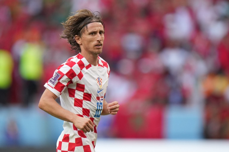 Luka Modric a commencé sa Coupe du monde avec la Croatie.
