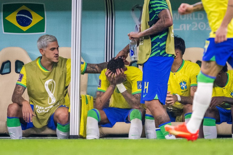 Neymar Jr touché avec le Brésil