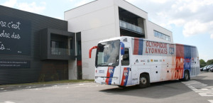 bus de l'Olympique lyonnais