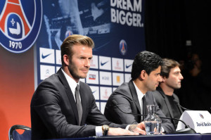 Beckham - ancien joueur du PSG
