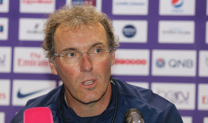 Laurent Blanc entraîneur du PSG