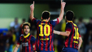 Lionel Messi, l'attaquant argentin du FC Barcelone