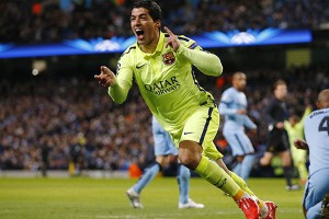 Luis Suarez : FC Barcelone, Uruguay (25 buts en 43 matches)
