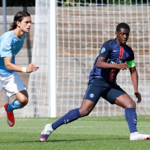 Mamadou Doucouré, défenseur central et capitaine des U19 du PSG