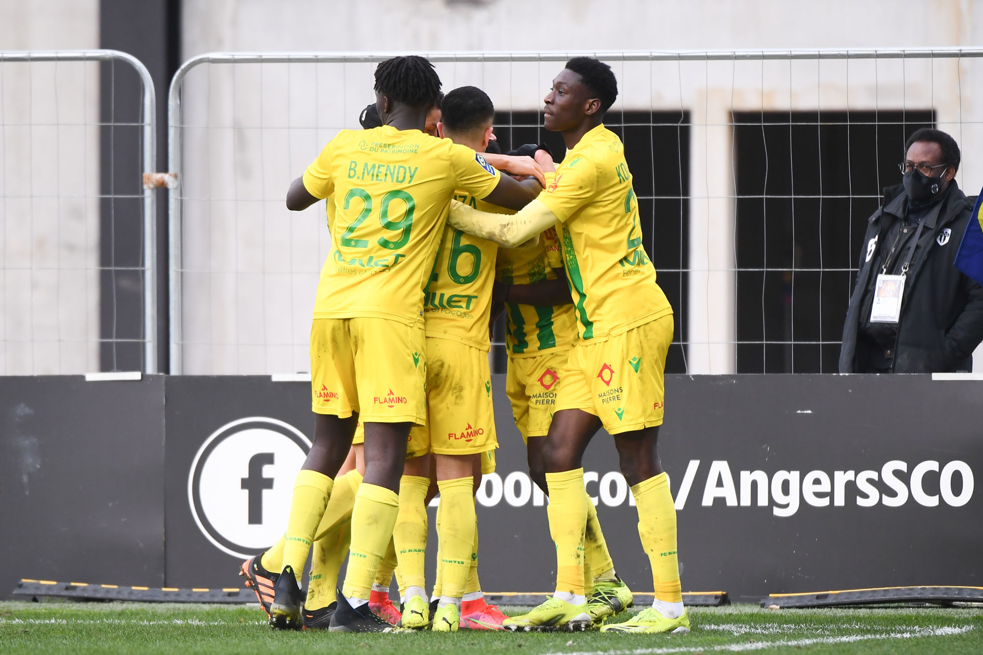 le FC Nantes s'impose face à Angers