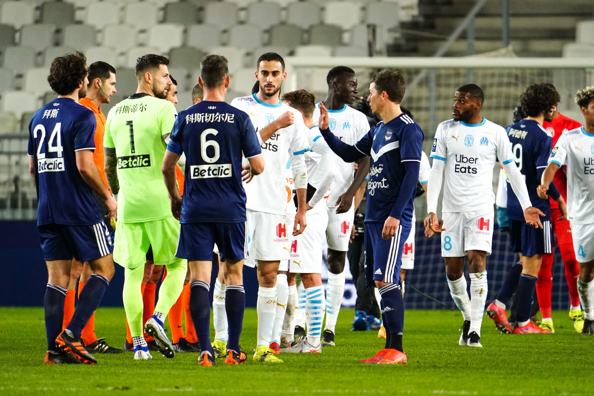 Bordeaux a peiné contre Marseille