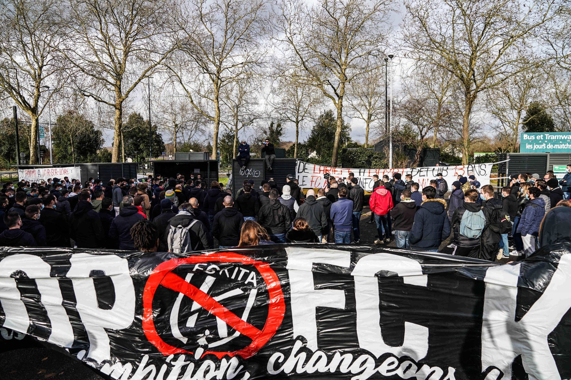 Les supporters du FC Nantes en guerre contre Kita