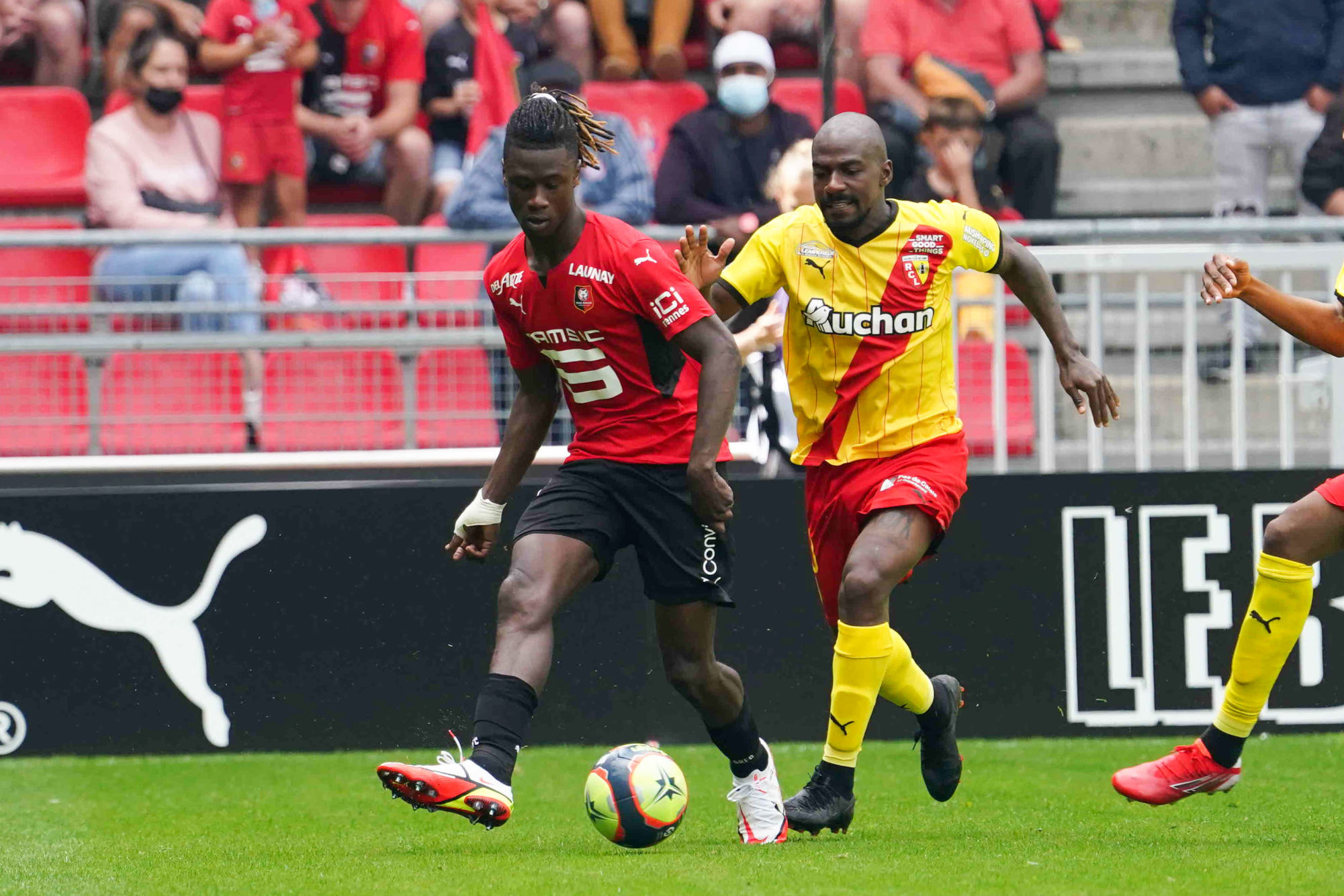 Eduardo Camavinga entre un transfert et une prolongation à Rennes