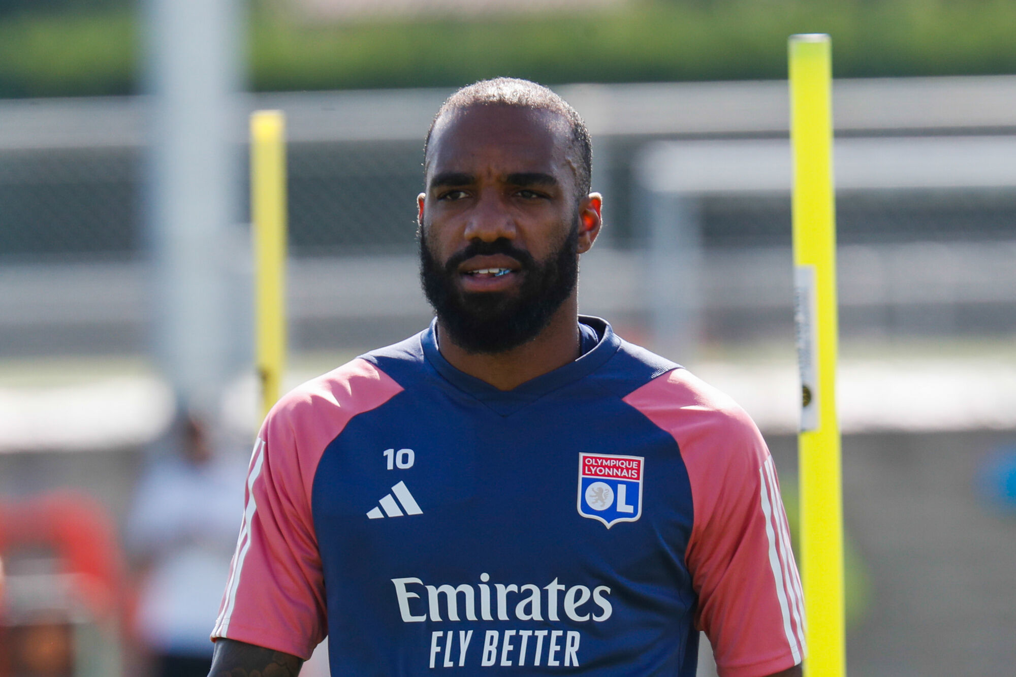 Alexandre Lacazette, capitaine de l'OL.