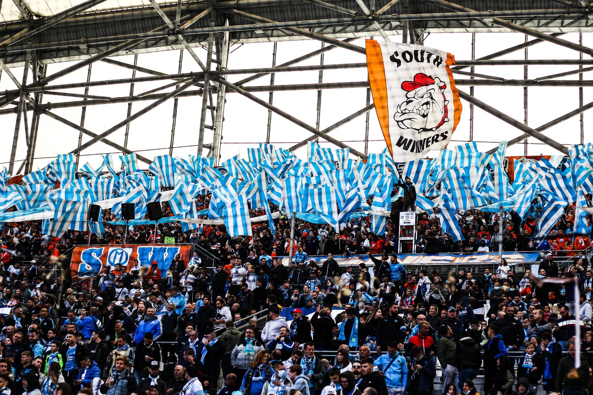 Les supporters de l'OM