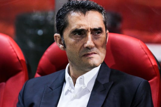 Enersto Valverde, entraîneur du FC Barcelone.