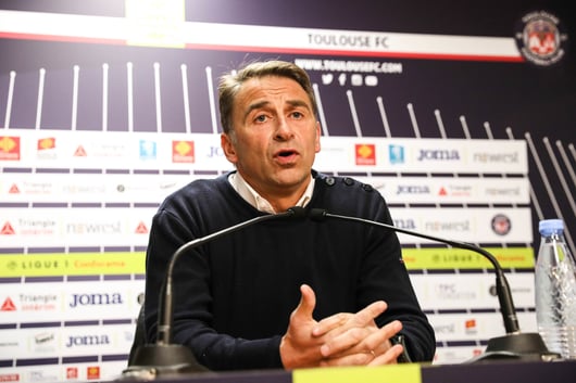 Olivier Sadran, président du Toulouse FC.