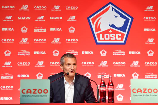 LOSC Mercato : Olivier Létang, président de Lille.