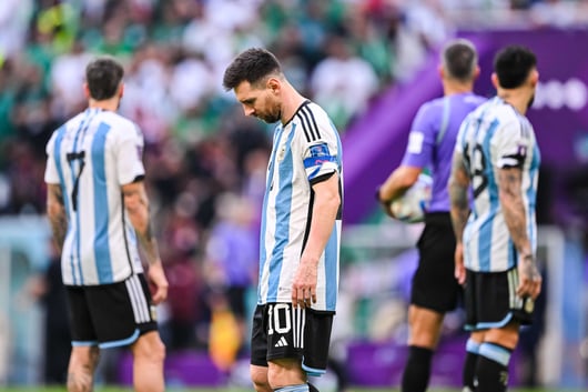 L'Argentine, déjà en mauvaise posture dans cette Coupe du Monde.