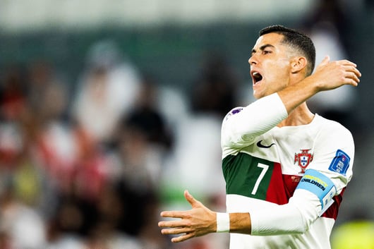 Cristiano Ronaldo énervé contre la Corée du sud