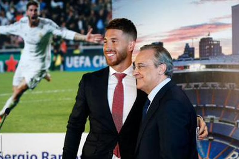 Sergio Ramos défenseur du Real Madrid