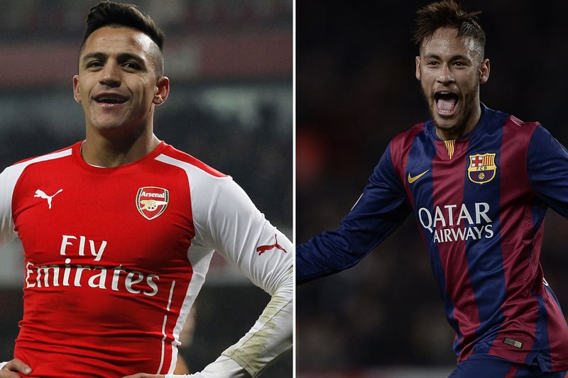 Le PSG ne pourra pas faire venir à la fois Alexis Sanchez et Neymar