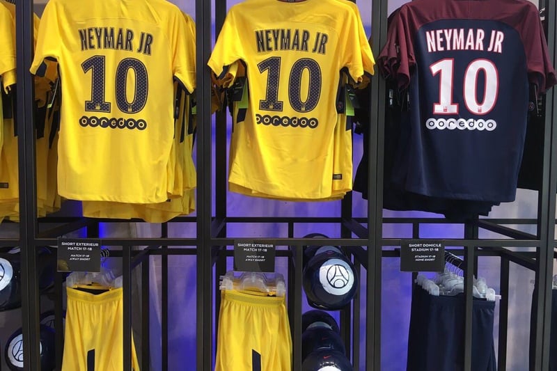 Le maillot de Neymar déjà en rupture de stock