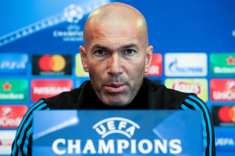 Zinedine Zidane en difficulté au Real Madrid.