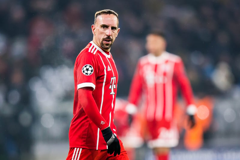 Franck Ribéry, ailier gauche du Bayern Munich.