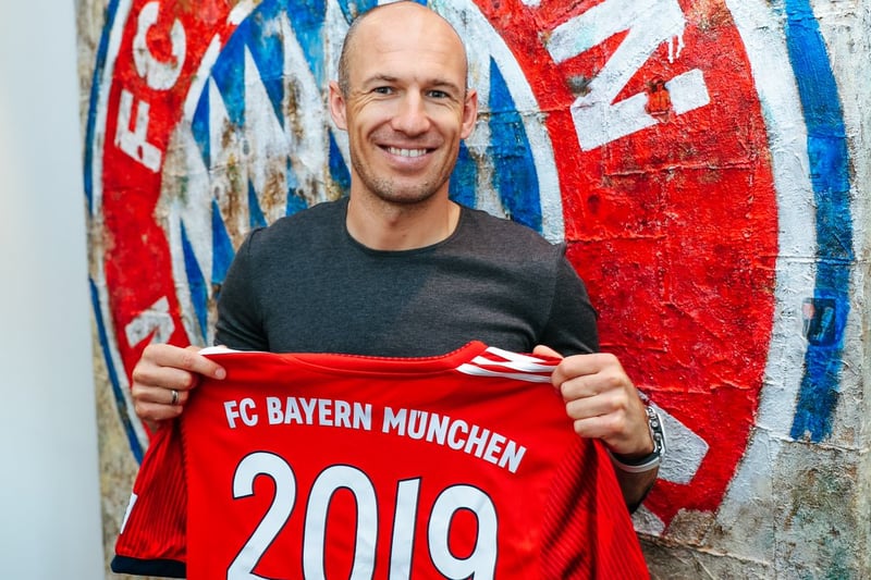 Arjen Robben a prolongé d’une saison avec le Bayern Munich.
