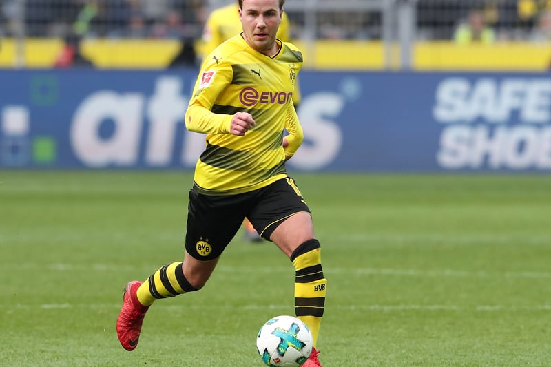 Mario Gotze, attaquant allemand du Borussia Dortmund.