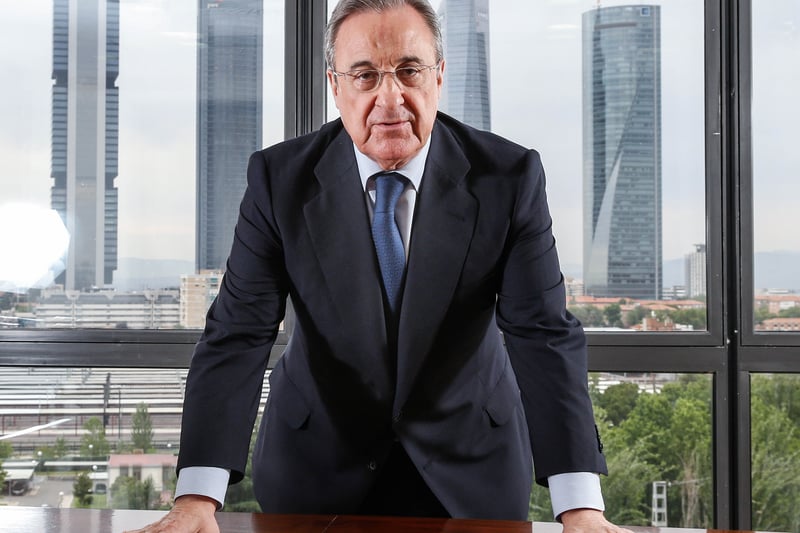 Florentino Pérez, président du Réal Madrid.