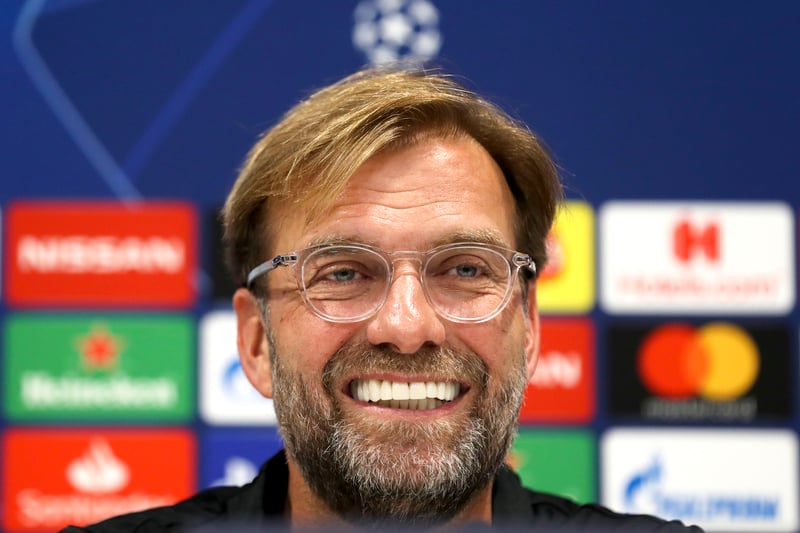 Jürgen Klopp, l’entraineur de Liverpool, en conférence de presse.