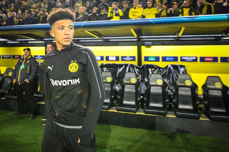 Jadon Sancho, milieu offensif du Borussia Dortmund.